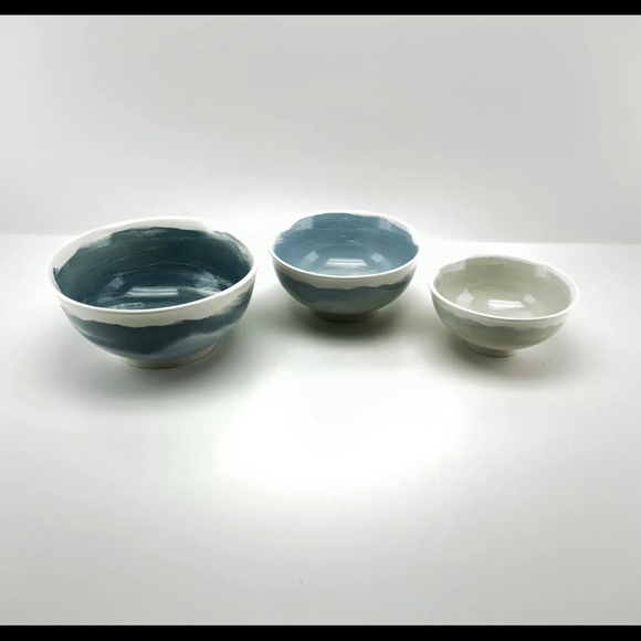Pepper + Vetiver Nesting Bowls, New - Picture 4 of 7